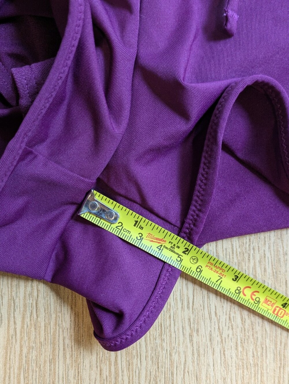 Athleta Fun In The Sun Swim Shorts, Built-in Brief Boyshorts, Plum XXS / XS / S - Picture 7 of 7